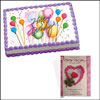 Birthday Special Rectangular Cake - 1.5 Kg - Click here to View more details about this Product
